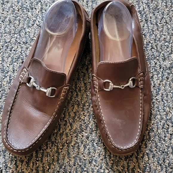 Florsheim Leather Men's Driving Moc Bit Loafer Size 12 D - Picture 4 of 10